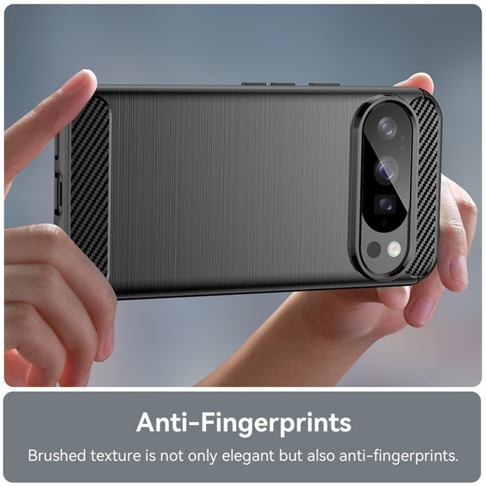 Custodia per Google Pixel 10 Pro / 10, Techsuit, Carbonio, Nera