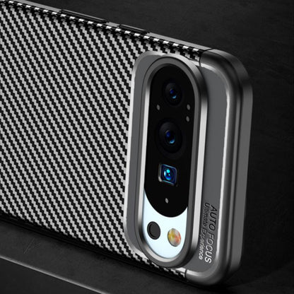 Custodia per Google Pixel 10 Pro / 10, Techsuit, CarbonFiber, Nera