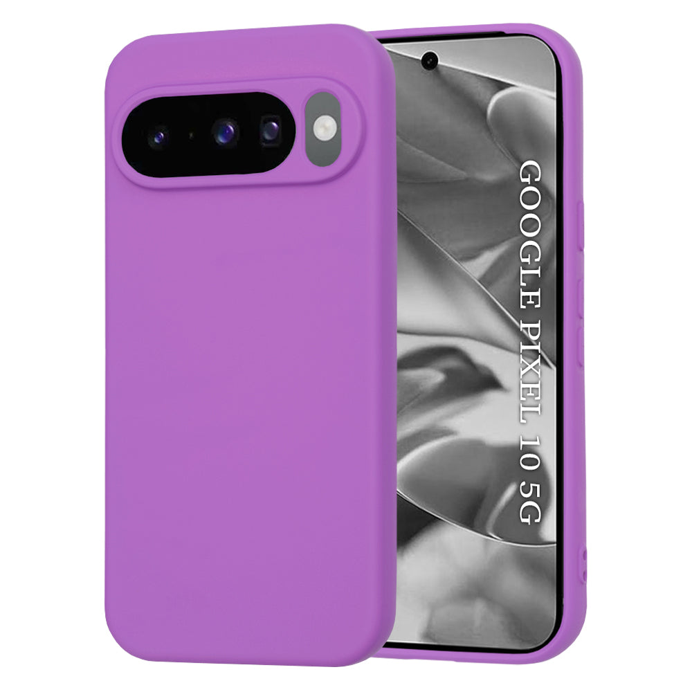 Custodia per Google Pixel 10 Pro / 10, Techsuit, SoftFlex, Viola