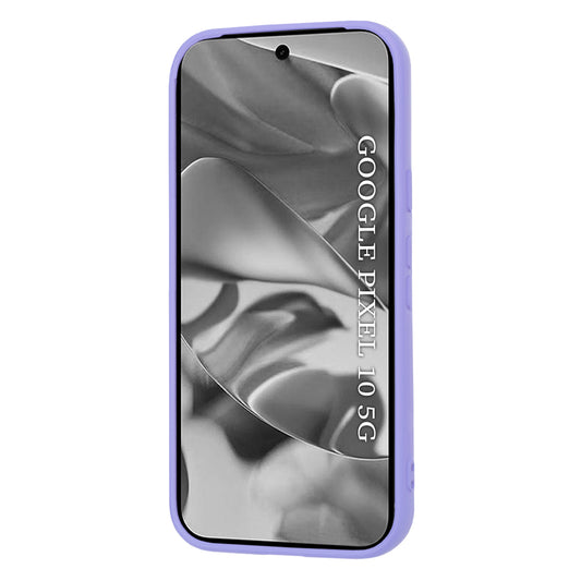 Custodia per Google Pixel 10 Pro / 10, Techsuit, SoftFlex, Lilla Chiaro