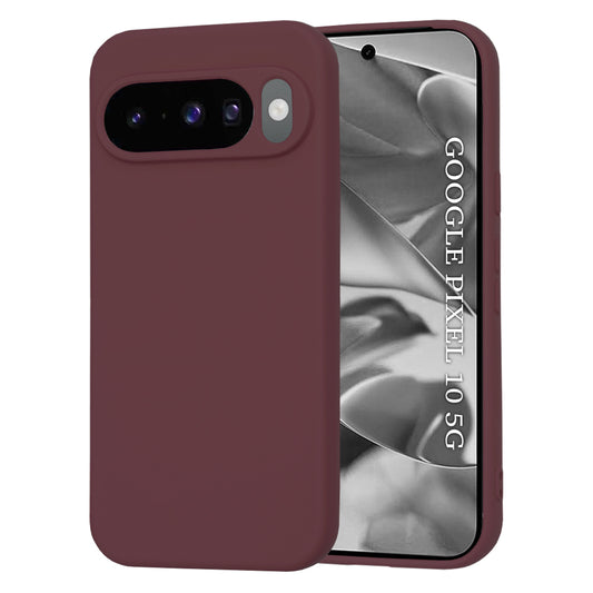 Custodia per Google Pixel 10 Pro / 10, Techsuit, SoftFlex, Ciliegia