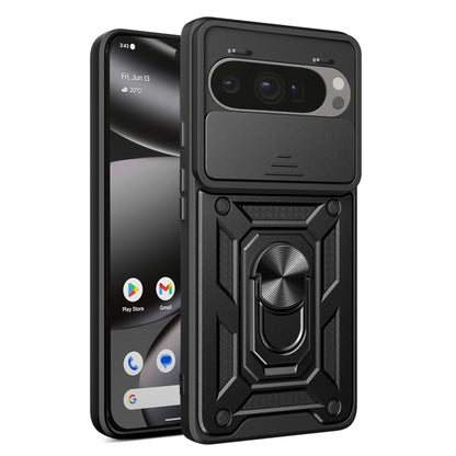 Custodia per Google Pixel 10 Pro XL, Techsuit, CamShield, Nera