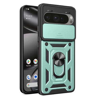 Custodia per Google Pixel 10 Pro XL, Techsuit, CamShield, Verde