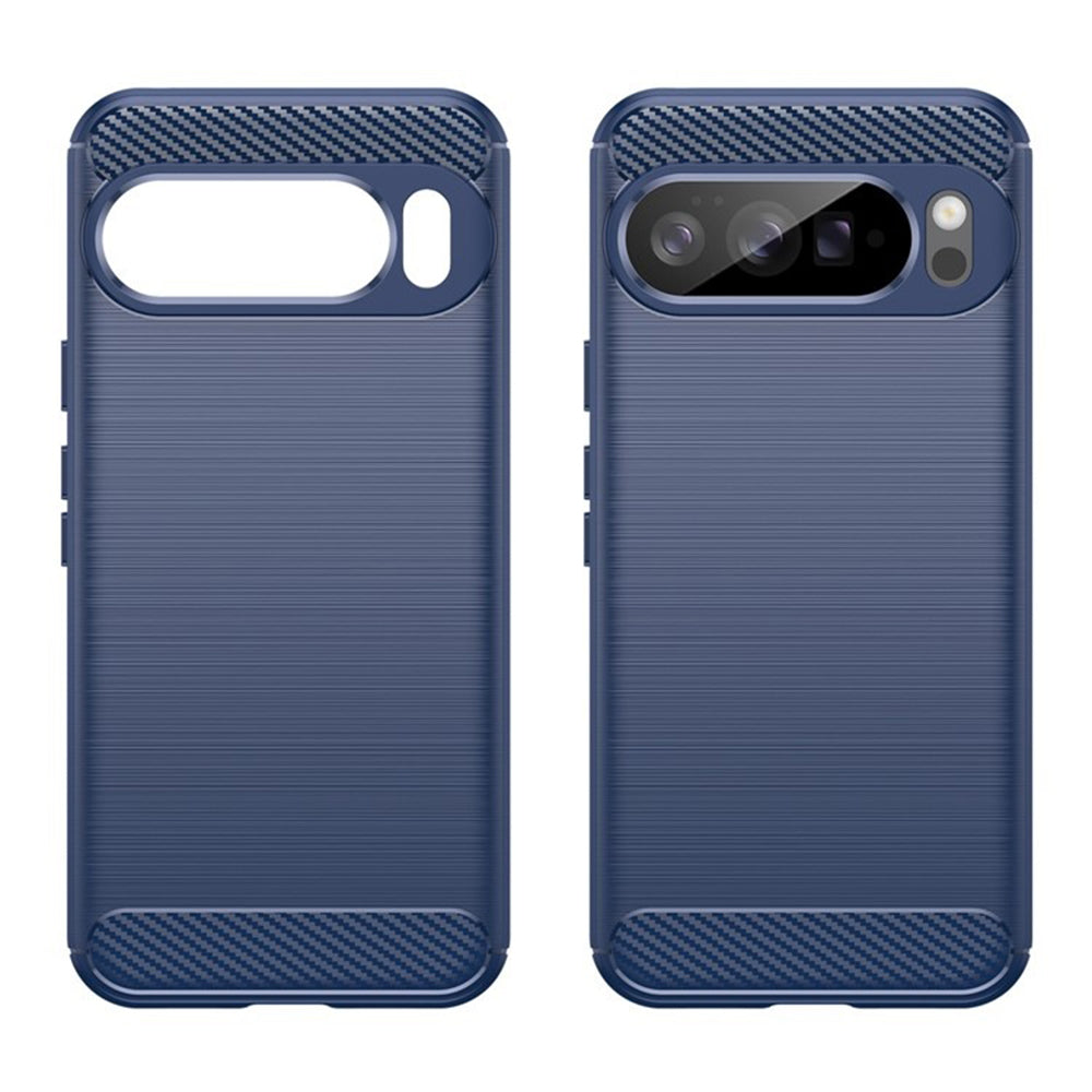 Custodia per Google Pixel 10 Pro XL, Techsuit, Carbonio, Blu