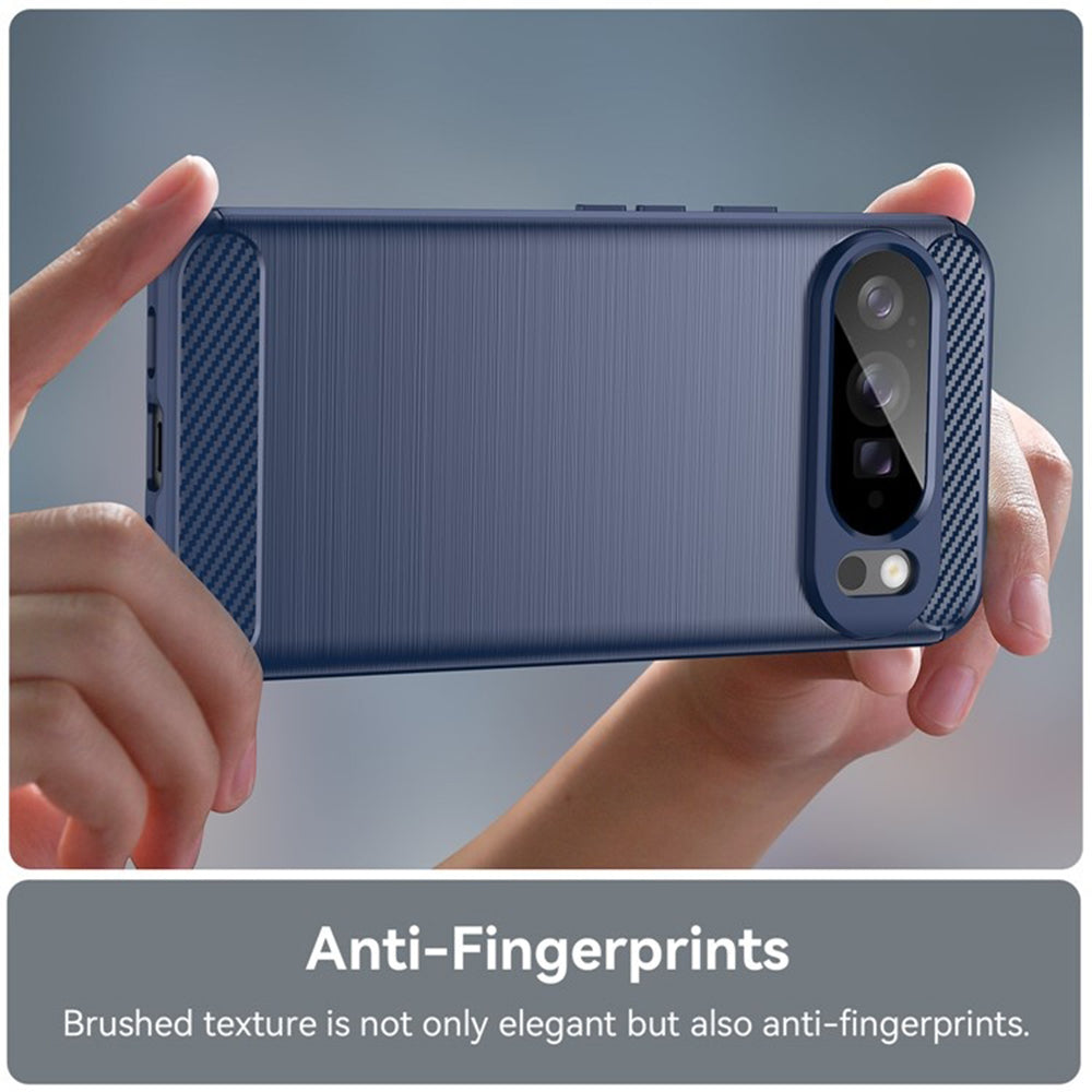 Custodia per Google Pixel 10 Pro XL, Techsuit, Carbonio, Blu