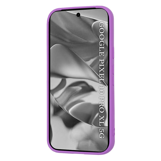 Custodia per Google Pixel 10 Pro XL, Techsuit, SoftFlex, Viola