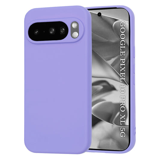 Custodia per Google Pixel 10 Pro XL, Techsuit, SoftFlex, Lilla Chiaro