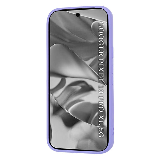Custodia per Google Pixel 10 Pro XL, Techsuit, SoftFlex, Lilla Chiaro