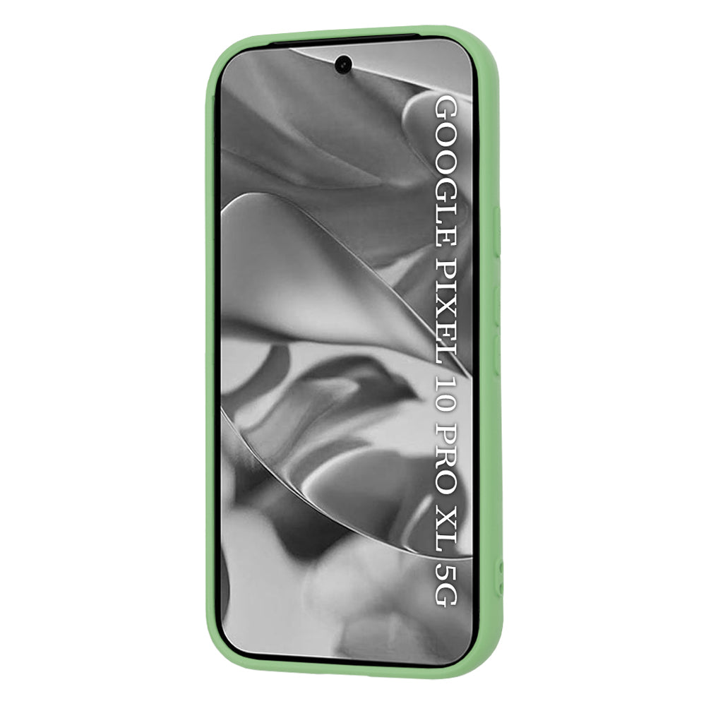 Custodia per Google Pixel 10 Pro XL, Techsuit, SoftFlex, Verde Chiaro