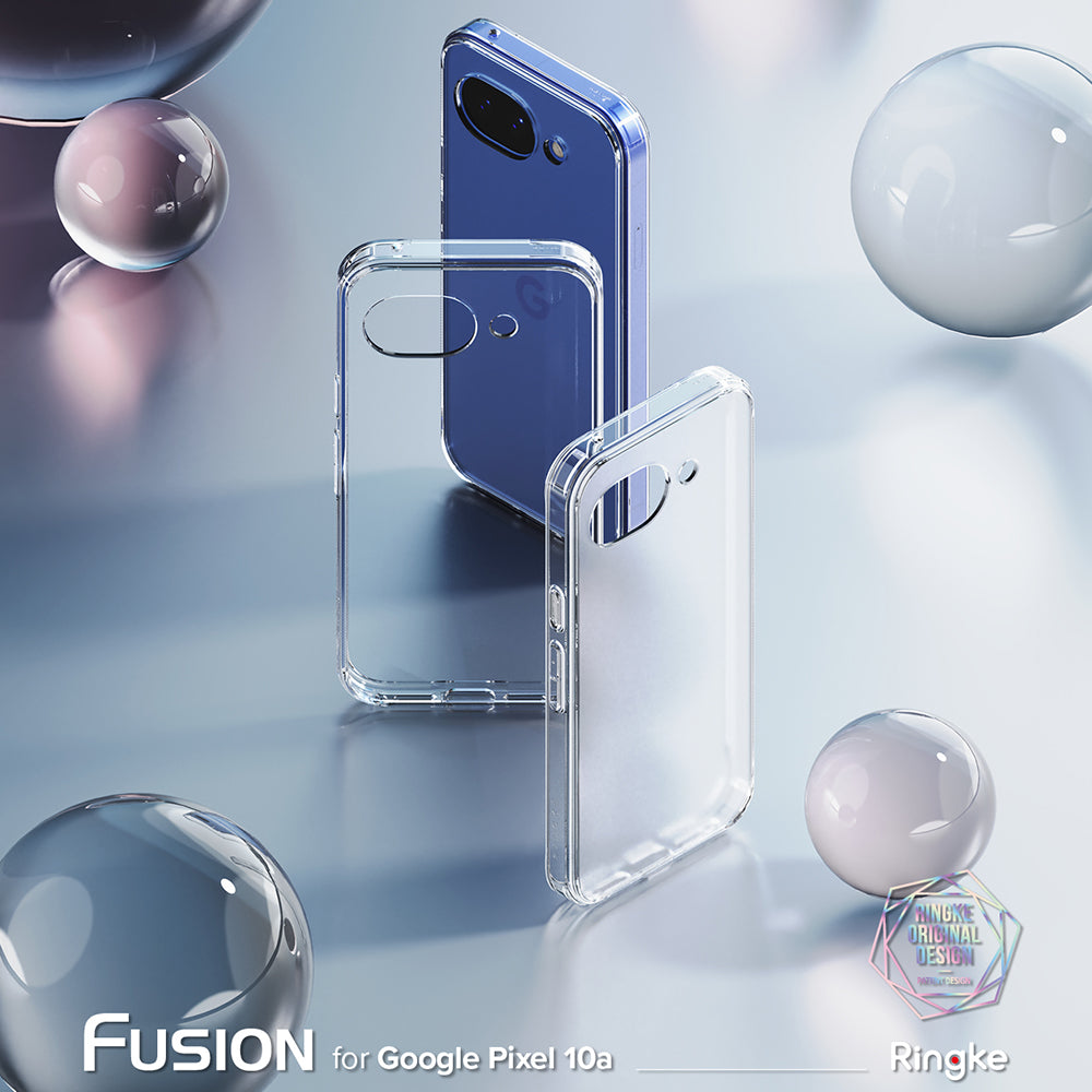 Case for Google Pixel 10a, Ringke, Fusion, Matte Transparent