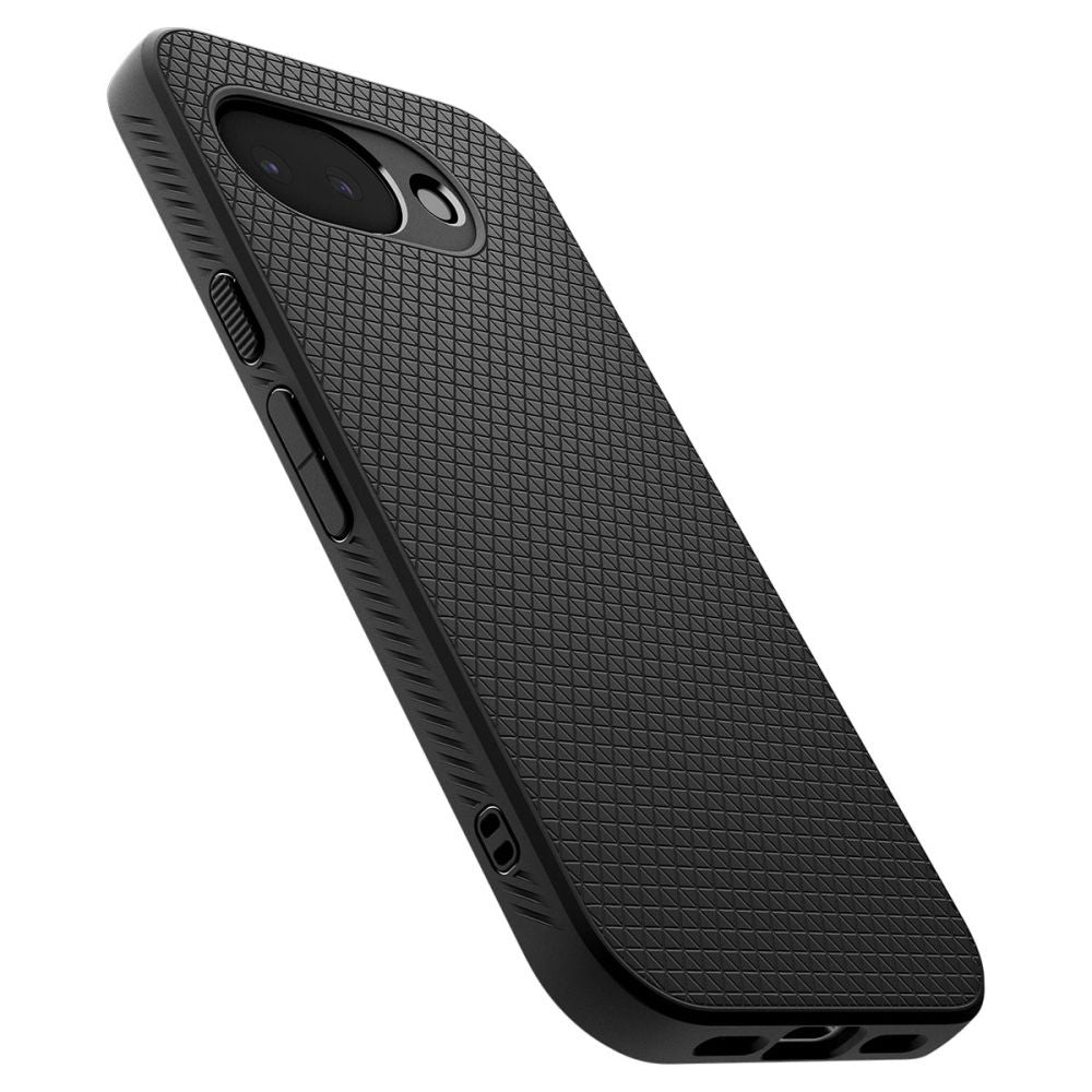 Custodia per Google Pixel 10a, Spigen, Liquid Air, Nera Opaca ACS11285