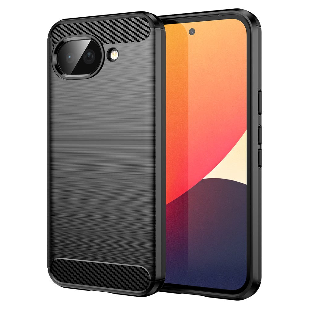 Custodia per Google Pixel 10a, Techsuit, Carbonio, Nera