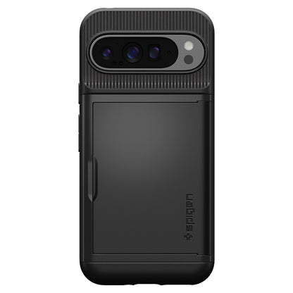 Custodia per Google Pixel 9 Pro XL, Spigen, Slim Armor CS, Nera ACS07729