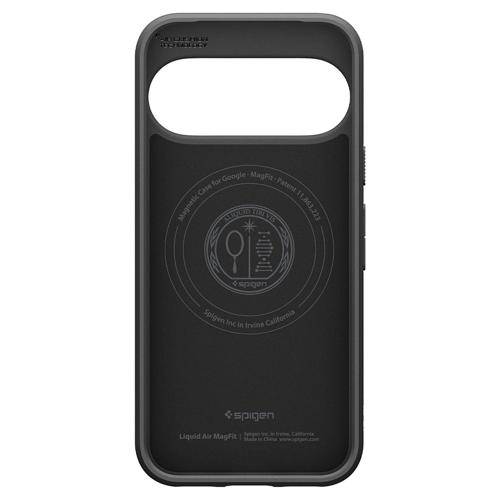 Custodia per Google Pixel 11 Pro, Spigen, Liquid Air, Nero Opaco ACS11428