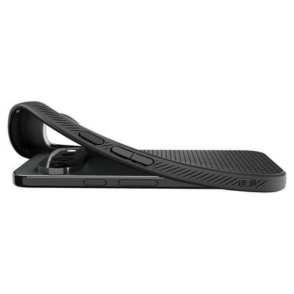 Custodia per Google Pixel 11 Pro, Spigen, Liquid Air, Nero Opaco ACS11428