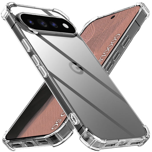 Custodia per Google Pixel 11 Pro, Techsuit, Shockproof Clear, Trasparente