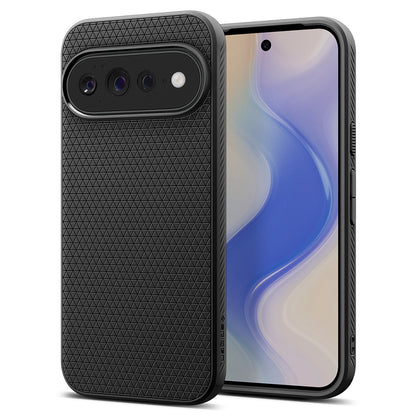 Custodia per Google Pixel 11 Pro XL, Spigen, Liquid Air, Nero Opaco ACS11448