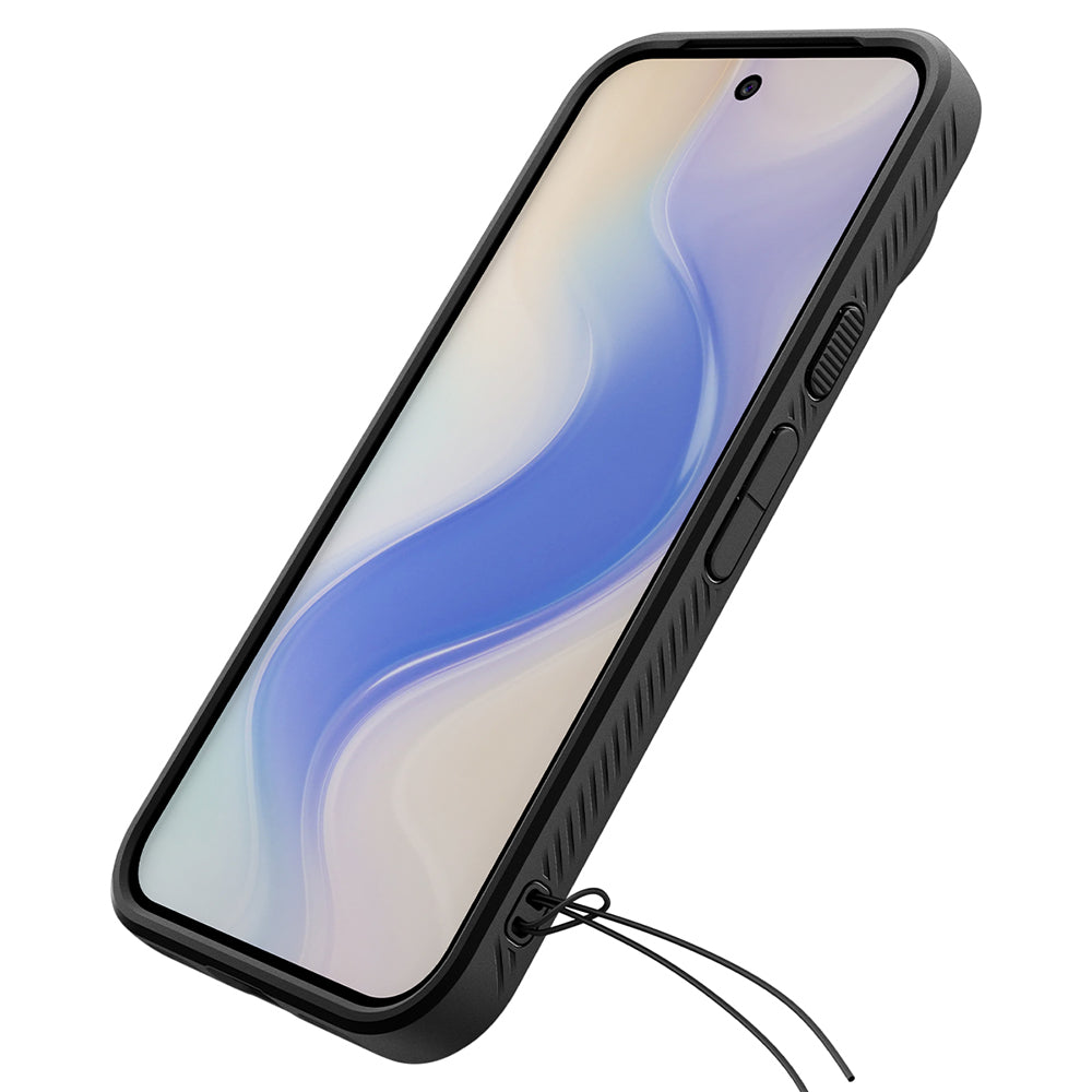 Custodia per Google Pixel 11 Pro XL, Spigen, Liquid Air, Nero Opaco ACS11448
