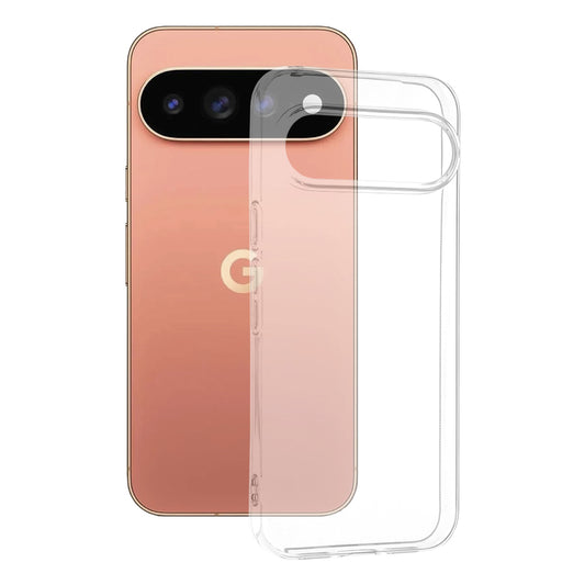Custodia per Google Pixel 11 Pro XL, Techsuit, Chiara, Trasparente