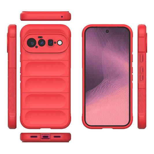 Custodia per Google Pixel 11, Techsuit, Magic Shield, Rossa