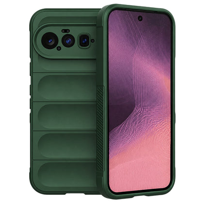 Custodia per Google Pixel 11, Techsuit, Magic Shield, Verde