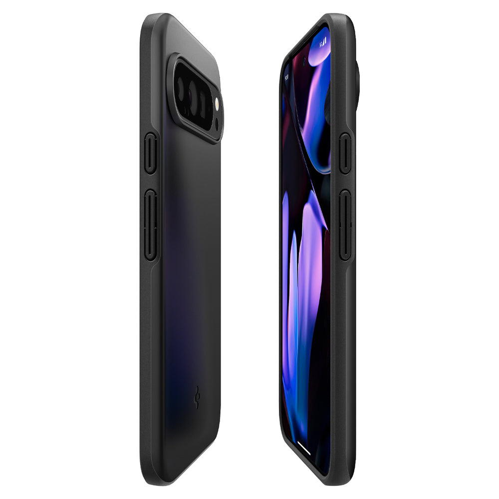 Custodia per Google Pixel 9 Pro XL, Spigen, Thin Fit, Nera ACS07731