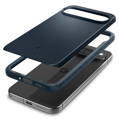 Custodia per Google Pixel 9 Pro XL, Spigen, Thin Fit, Blu Navy ACS07732