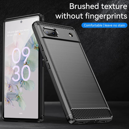 Custodia per Google Pixel 6a, Techsuit, Carbonio, Nera