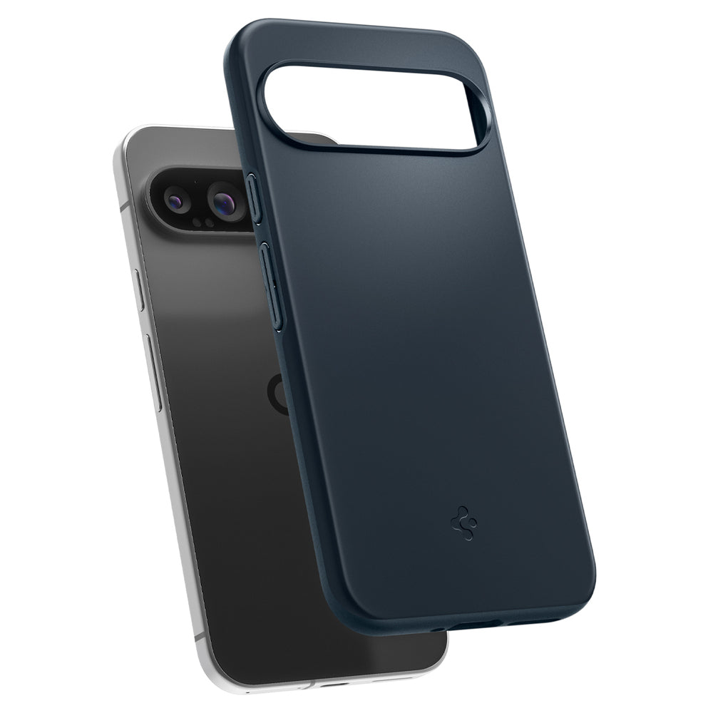 Custodia per Google Pixel 9 Pro XL, Spigen, Thin Fit, Blu Navy ACS07732