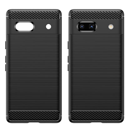 Custodia per Google Pixel 7a, Techsuit, Carbonio, Nera