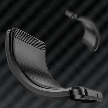 Custodia per Google Pixel 7a, Techsuit, Carbonio, Nera