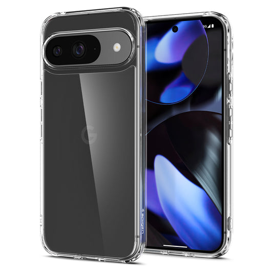 Custodia per Google Pixel 9 / 9 Pro, Spigen, Ultra Hybrid, Trasparente ACS07687