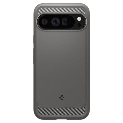 Custodia per Google Pixel 9 Pro XL, Spigen, Rugged Armor, Grigio ACS07784