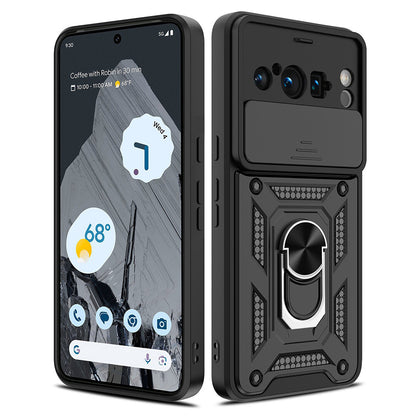 Custodia per Google Pixel 8 Pro, Techsuit, CamShield, Nera