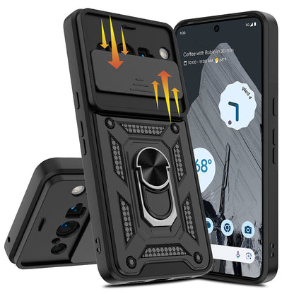 Custodia per Google Pixel 8 Pro, Techsuit, CamShield, Nera