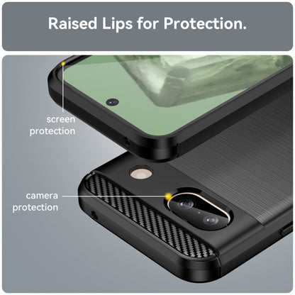 Custodia per Google Pixel 8a, Techsuit, Carbonio, Nera
