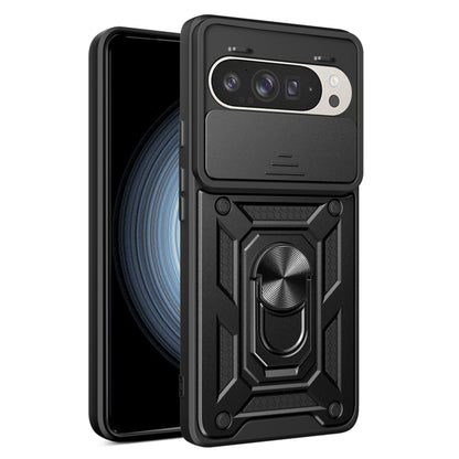 Custodia per Google Pixel 9 / 9 Pro, Techsuit, CamShield, Nera