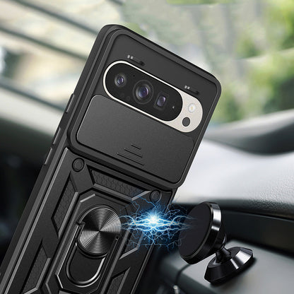 Custodia per Google Pixel 9 / 9 Pro, Techsuit, CamShield, Nera