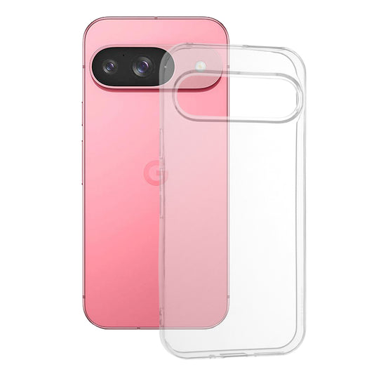 Custodia per Google Pixel 9 / 9 Pro, Techsuit, Chiara, Trasparente