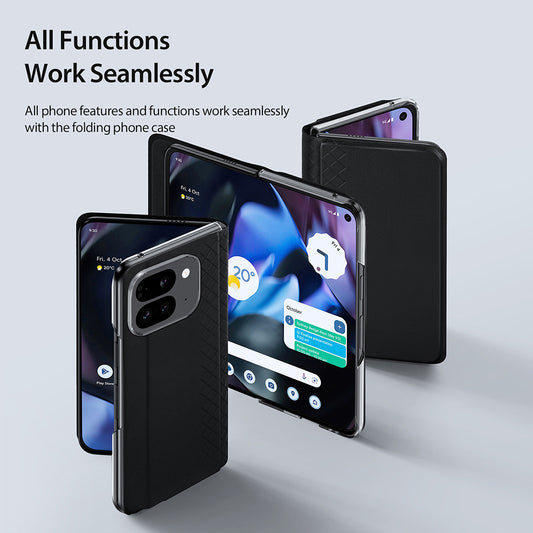 Custodia per Google Pixel 9 Pro Fold, DUX DUCIS, Bril, Rosa