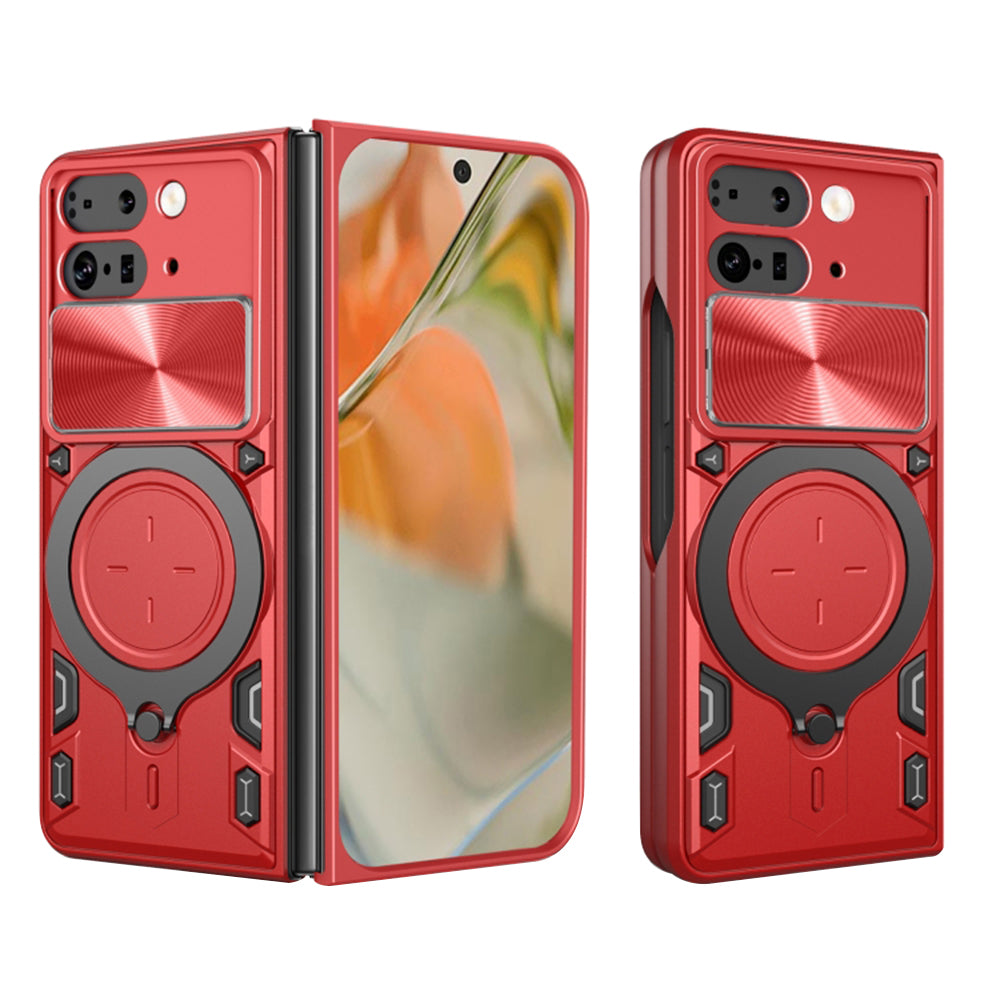 Custodia per Google Pixel 9 Pro Fold, Techsuit, CamGuard Pro, Rossa
