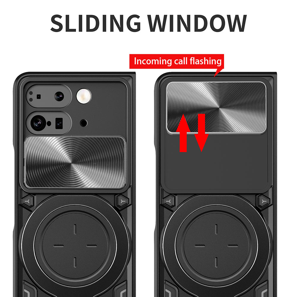 Custodia per Google Pixel 9 Pro Fold, Techsuit, CamGuard Pro, Rossa