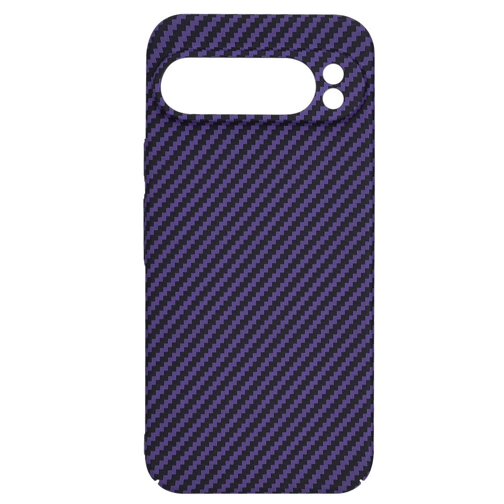 Custodia per Google Pixel 9 Pro, Techsuit, Carbonite FiberShell, Viola