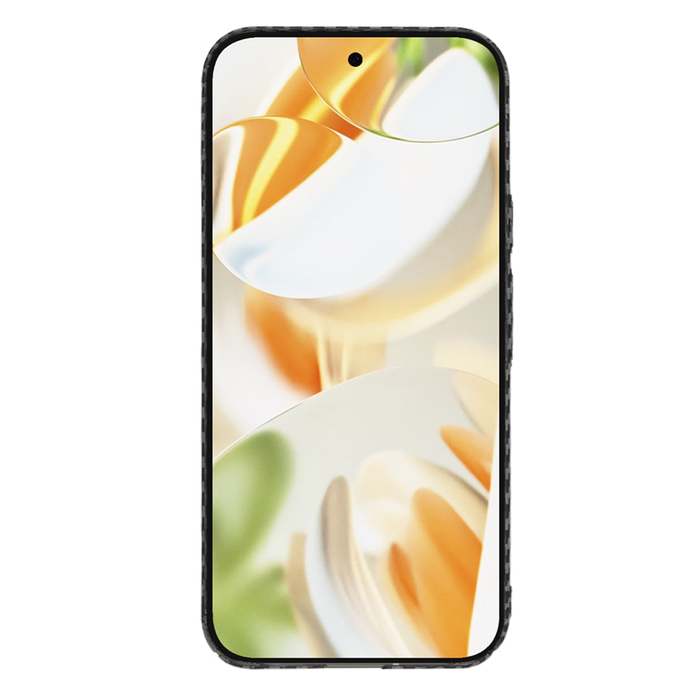 Custodia per Google Pixel 9 Pro, Techsuit, Carbonite FiberShell, Nera