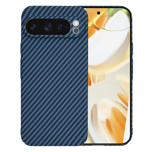 Custodia per Google Pixel 9 Pro, Techsuit, Carbonite FiberShell, Turchese