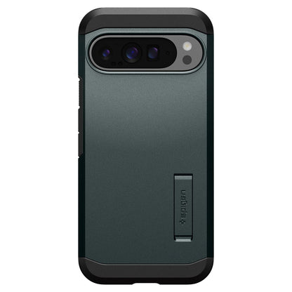 Custodia per Google Pixel 9 Pro XL, Spigen, Tough Armor, Verde