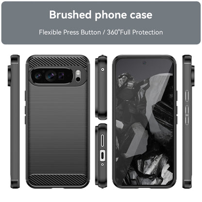 Custodia per Google Pixel 9 Pro XL, Techsuit, Carbonio, Nera