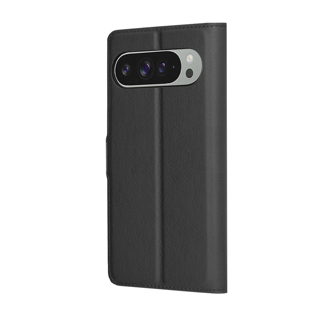 Custodia per Google Pixel 9 Pro XL, Techsuit, Leather Folio, Nera