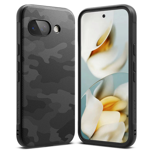 Custodia per Google Pixel 9a, Ringke, Onyx Design, Camouflage