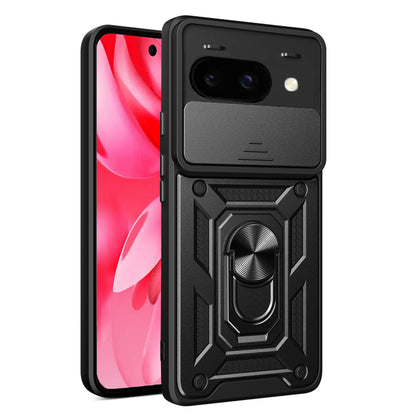 Custodia per Google Pixel 9a, Techsuit, CamShield, Nera